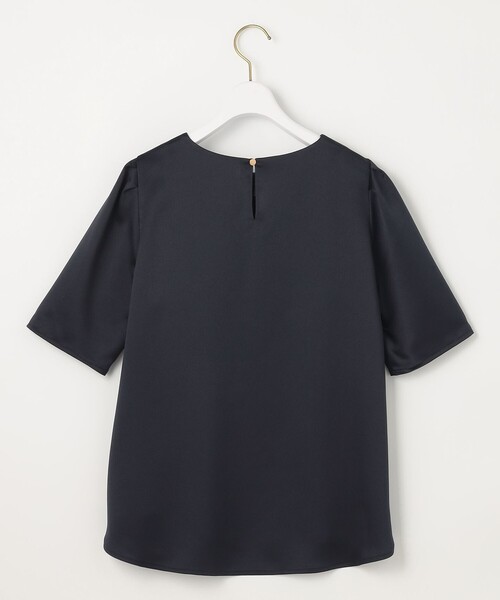 ANY SIS(エニィスィス)の「【洗える】サテン プルオーバー(Tシャツ/カットソー・レディース・ライトグレー系/ホワイト系/ネイビー系・2)」の22枚目の写真