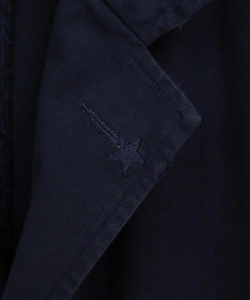 CONVERSE TOKYO（コンバーストウキョウ）の「PIGMENT DYE DISTRESSED TAILORED JACKET（テーラードジャケット・レディース・ホワイト/ネイビー/スミクロ・SMALL/MEDIUM）」の16枚目の写真