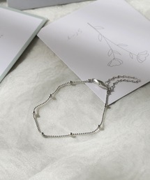 colleca la（コレカラ）の「ドットチェーン マグネットブレスレット（ブレスレット）」