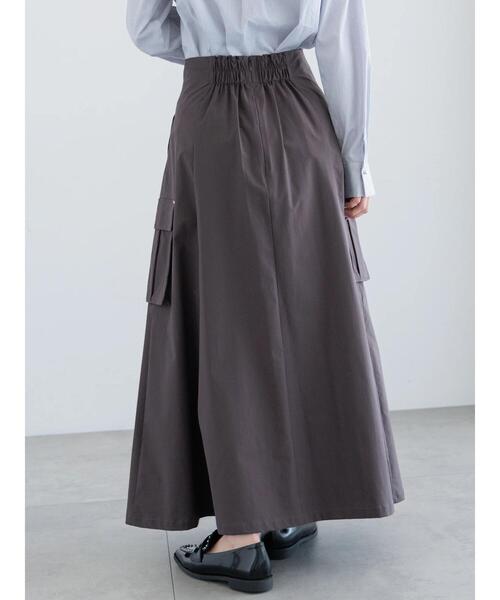 Te chichi（テチチ）の「カーゴフレアスカート（スカート・レディース・ライトベージュ/カーキ/チャコールグレー・F）」の9枚目の写真