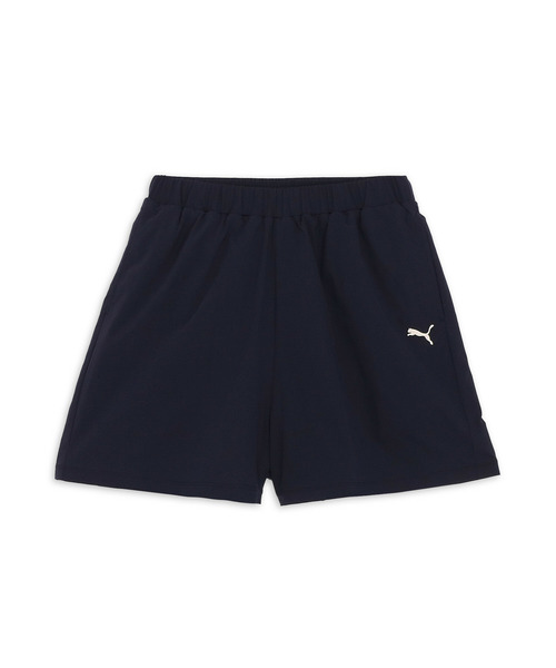 PUMA(プーマ)の「PUMA プーマ ウィメンズ ワードローブ ESS+ ショーツ(その他パンツ・レディース・ネイビー/オフホワイト・LARGE/SMALL/MEDIUM/X-LARGE)」の5枚目の写真