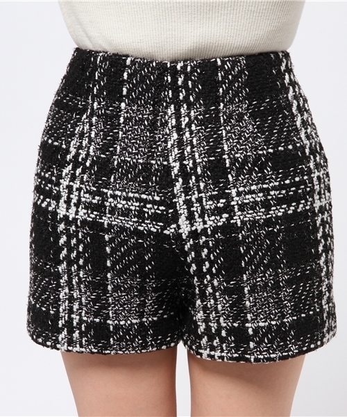 OUTLET（アウトレット）の「【Delyle noir】チェックハイウエストS/P（その他パンツ・レディース・ブラック・1）」の6枚目の写真