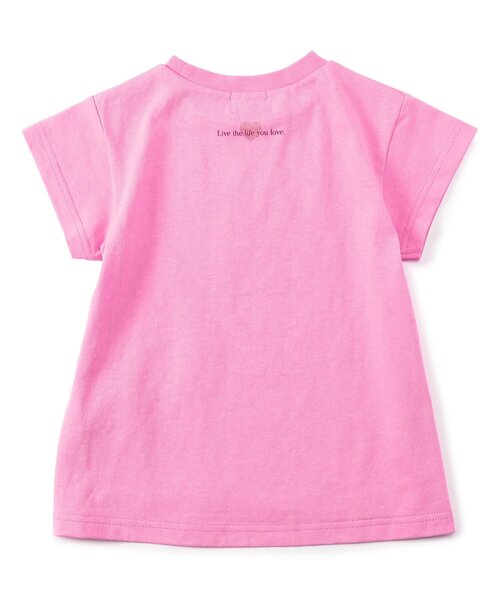 F.O.KIDS（エフオーキッズ）の「【ジュニア対応】Girls　3柄半袖Tシャツ（Tシャツ/カットソー・キッズ・ブルー/オフホワイト/ピンク・80/90/100/110/120/130/140）」の6枚目の写真
