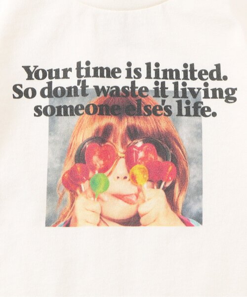 F.O.KIDS（エフオーキッズ）の「【ジュニア対応】Girls　3柄半袖Tシャツ（Tシャツ/カットソー・キッズ・ブルー/オフホワイト/ピンク・80/90/100/110/120/130/140）」の12枚目の写真