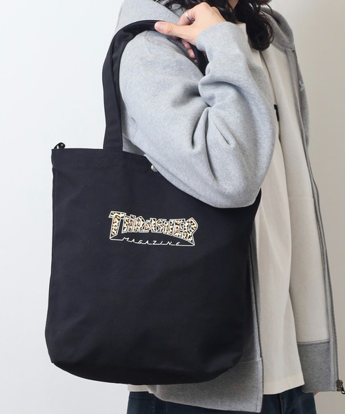 THRASHER（スラッシャー）の「THRASHER キャンバス2WAYトートバッグ（トートバッグ・メンズ・ホワイト系その他/ブラック系その他2/ホワイト系その他2/ブラック系その他・FREE）」の12枚目の写真