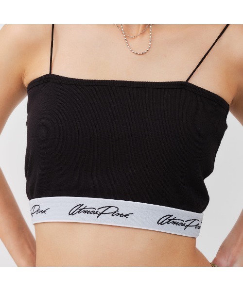 atmos pink（アトモスピンク）の「atmos pink Basic inner wear mid / アトモス ピンク ベーシック インナー ウェア ミディアム（その他アンダーウェア/インナー・レディース・グレー/ホワイト/ブラック・M/S）」の10枚目の写真