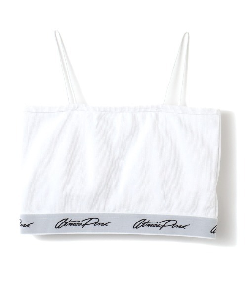 atmos pink（アトモスピンク）の「atmos pink Basic inner wear mid / アトモス ピンク ベーシック インナー ウェア ミディアム（その他アンダーウェア/インナー・レディース・グレー/ホワイト/ブラック・M/S）」の9枚目の写真