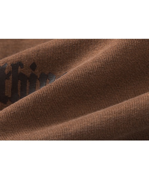 Ressaca(レサーカ)の「オーバーサイズユーズド加工刺繍ロゴTシャツ(Tシャツ/カットソー・メンズ・ブラック/ブラウン・M/L/XL)」の13枚目の写真