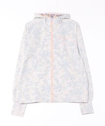 RUSTY（ラスティ）の「RUSTY ラスティ ブランド ロゴ タイダイ ニコちゃん UVカット フルジップ 長袖 パーカー ラッシュガード（パーカー）」