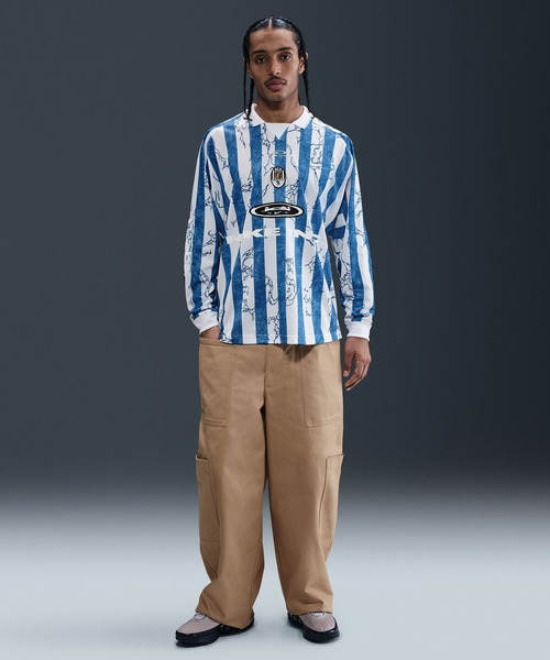 F.C.R.B×NIKE ストライプ柄　スウェット　ジャージ　Lサイズ 美品 NIKE AIR JERSEY VCTRY L/S TOP – A+S