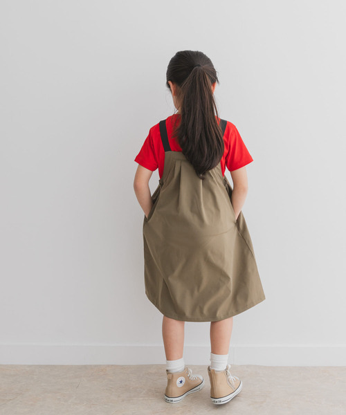 URBAN RESEARCH DOORS(アーバンリサーチドアーズ)の「『親子リンク』『UR TECH POLIsh POLI』撥水ワンピース(KIDS)(ワンピース・キッズ・チャコールグレー/カーキ/ライトグレー・105/120/135)」の13枚目の写真