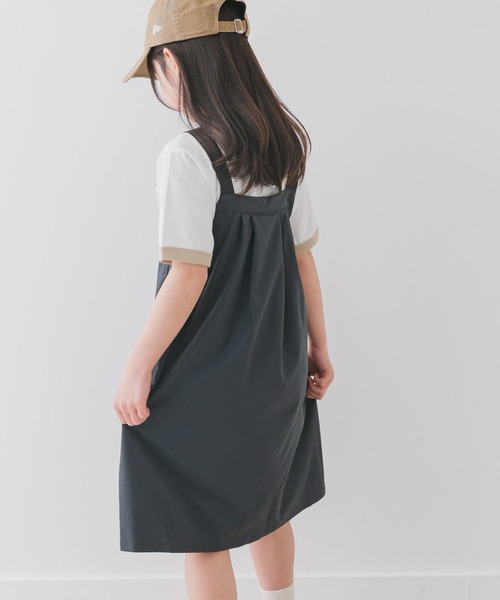 URBAN RESEARCH DOORS(アーバンリサーチドアーズ)の「『親子リンク』『UR TECH POLIsh POLI』撥水ワンピース(KIDS)(ワンピース・キッズ・チャコールグレー/カーキ/ライトグレー・105/120/135)」の20枚目の写真
