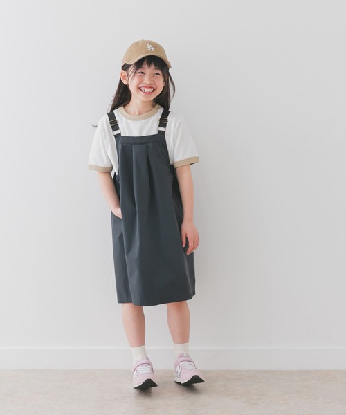 URBAN RESEARCH DOORS(アーバンリサーチドアーズ)の「『親子リンク』『UR TECH POLIsh POLI』撥水ワンピース(KIDS)(ワンピース・キッズ・チャコールグレー/カーキ/ライトグレー・105/120/135)」の22枚目の写真