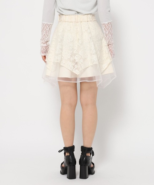 HARE(ハレ)の「レースレイヤースカパン(HARE)(その他パンツ・レディース・ブラック/ホワイト・FREE)」の10枚目の写真