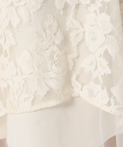 HARE(ハレ)の「レースレイヤースカパン(HARE)(その他パンツ・レディース・ブラック/ホワイト・FREE)」の4枚目の写真