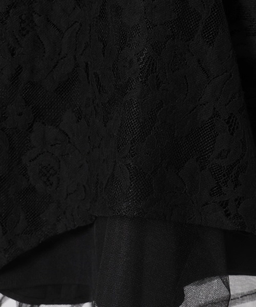 HARE(ハレ)の「レースレイヤースカパン(HARE)(その他パンツ・レディース・ブラック/ホワイト・FREE)」の3枚目の写真