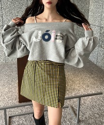 SOLA（ソラ）の「ショートロゴスエット【sw_718】（スウェット）」