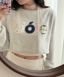 SOLA（ソラ）の「ショートロゴスエット【sw_718】（スウェット）」