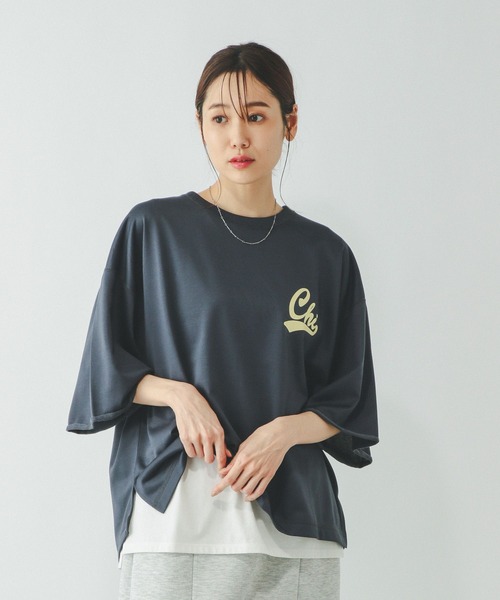 ヘビロッTEE裾アソートタンク/320976（Tシャツ/カットソー