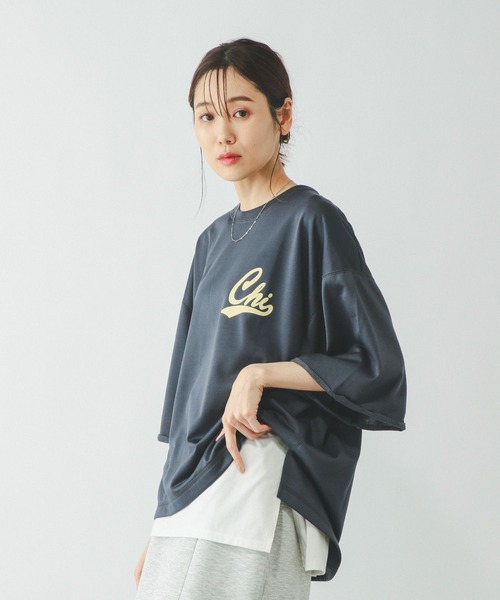 ヘビロッTEE裾アソートタンク/320976（Tシャツ/カットソー