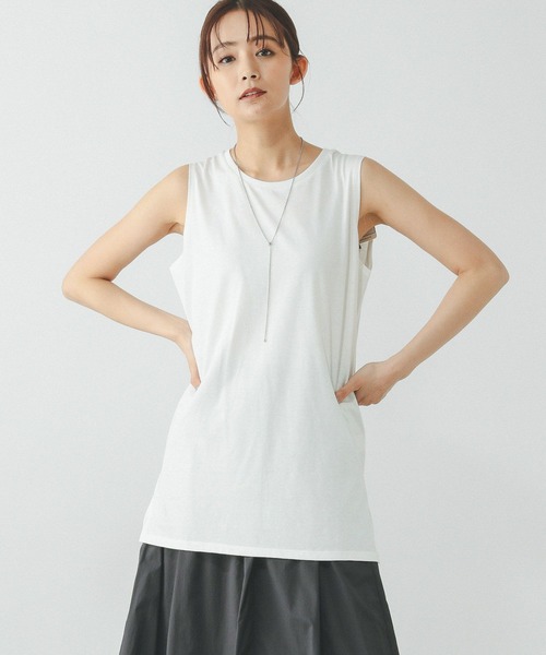 leek☆ページ【お洋服加工】 ヘビロッTEE裾アソートタンク/320976（Tシャツ/カットソー