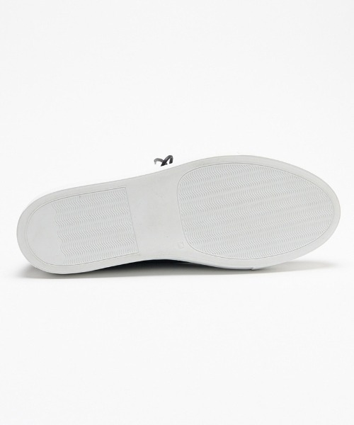 wjk(ダヴルジェイケイ)の「mko12781-low cut leather sneaker レザースニーカー(スニーカー・メンズ・ホワイト/ブラック×ホワイト/ブラック・43/42/41)」の8枚目の写真