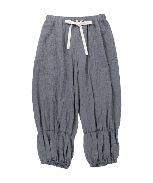 haupia（ハウピア）の「草原の風をまとうパンツ【パンツ】（その他パンツ・レディース・ブラック/ネイビー/ストライプ・MEDIUM）」の10枚目の写真