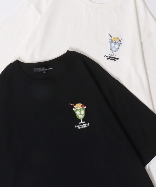 SITRY（シトリー）の「Embroidery T-shirt/別注柄 サガラ ワンポイント刺繍 オーバーサイズ 半袖Tシャツ レディース メンズ（Tシャツ/カットソー・メンズ・ホワイト系その他/ブラック/ブラック系その他/ホワイト/ホワイト系その他2/ホワイト系その他3/ブラック系その他2/ブラック系その他3・M/L）」の6枚目の写真