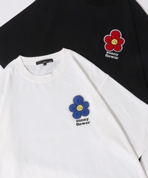 SITRY(�V�g���[)��Embroidery T-shirt/�ʒ��� �T�K�� �����|�C���g�h�J �I�[�o�[�T�C�Y ����T�V���c ���f�B�[�X �����Y(T�V���c/�J�b�g�\�[)