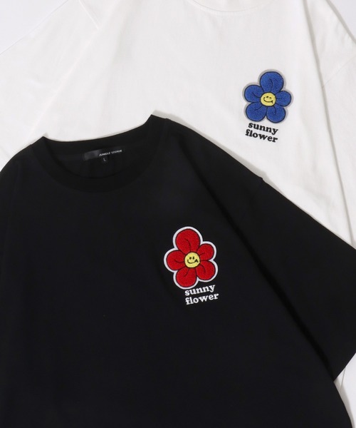 SITRY（シトリー）の「Embroidery T-shirt/別注柄 サガラ ワンポイント刺繍 オーバーサイズ 半袖Tシャツ レディース メンズ（Tシャツ/カットソー・メンズ・ホワイト系その他/ブラック/ブラック系その他/ホワイト/ホワイト系その他2/ホワイト系その他3/ブラック系その他2/ブラック系その他3・M/L）」の7枚目の写真