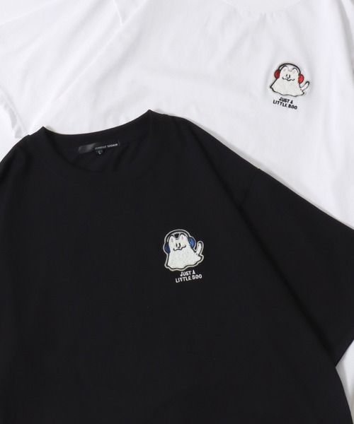 SITRY(シトリー)の「2026SS新柄 Embroidery T-shirt/サガラ ワンポイント刺繍 オーバーサイズ 半袖Tシャツ レディース メンズ(Tシャツ/カットソー・メンズ・ホワイト系その他/ブラック/ブラック系その他/ホワイト/ホワイト系その他2/ホワイト系その他3/ブラック系その他2/ブラック系その他3/ホワイト系その他4/ブラック系その他5/ホワイト系その他5/ブラック系その他4・M/L)」の12枚目の写真