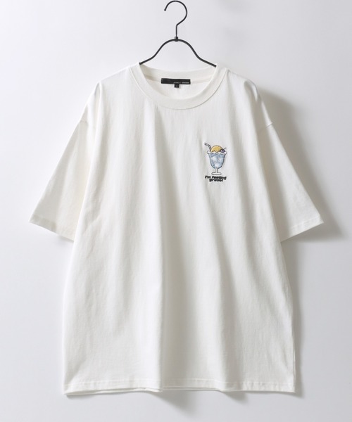SITRY（シトリー）の「Embroidery T-shirt/別注柄 サガラ ワンポイント刺繍 オーバーサイズ 半袖Tシャツ レディース メンズ（Tシャツ/カットソー・メンズ・ホワイト系その他/ブラック/ブラック系その他/ホワイト/ホワイト系その他2/ホワイト系その他3/ブラック系その他2/ブラック系その他3・M/L）」の11枚目の写真