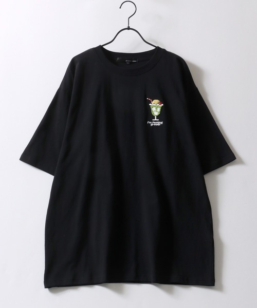 SITRY（シトリー）の「Embroidery T-shirt/別注柄 サガラ ワンポイント刺繍 オーバーサイズ 半袖Tシャツ レディース メンズ（Tシャツ/カットソー・メンズ・ホワイト系その他/ブラック/ブラック系その他/ホワイト/ホワイト系その他2/ホワイト系その他3/ブラック系その他2/ブラック系その他3・M/L）」の12枚目の写真