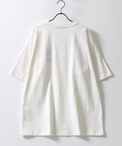 SITRY（シトリー）の「Embroidery T-shirt/別注柄 サガラ ワンポイント刺繍 オーバーサイズ 半袖Tシャツ レディース メンズ（Tシャツ/カットソー・メンズ・ホワイト系その他/ブラック/ブラック系その他/ホワイト/ホワイト系その他2/ホワイト系その他3/ブラック系その他2/ブラック系その他3・M/L）」の14枚目の写真