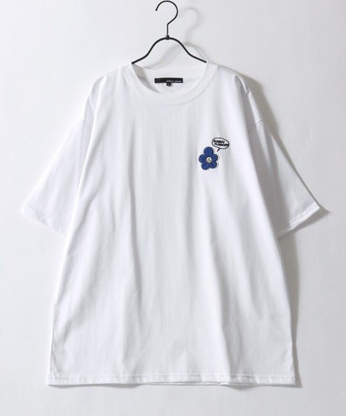 SITRY(シトリー)の「2026SS新柄 Embroidery T-shirt/サガラ ワンポイント刺繍 オーバーサイズ 半袖Tシャツ レディース メンズ(Tシャツ/カットソー・メンズ・ホワイト系その他/ブラック/ブラック系その他/ホワイト/ホワイト系その他2/ホワイト系その他3/ブラック系その他2/ブラック系その他3/ホワイト系その他4/ブラック系その他5/ホワイト系その他5/ブラック系その他4・M/L)」の13枚目の写真
