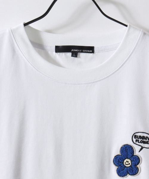 SITRY(シトリー)の「2026SS新柄 Embroidery T-shirt/サガラ ワンポイント刺繍 オーバーサイズ 半袖Tシャツ レディース メンズ(Tシャツ/カットソー・メンズ・ホワイト系その他/ブラック/ブラック系その他/ホワイト/ホワイト系その他2/ホワイト系その他3/ブラック系その他2/ブラック系その他3/ホワイト系その他4/ブラック系その他5/ホワイト系その他5/ブラック系その他4・M/L)」の20枚目の写真