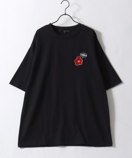 SITRY(シトリー)の「2026SS新柄 Embroidery T-shirt/サガラ ワンポイント刺繍 オーバーサイズ 半袖Tシャツ レディース メンズ(Tシャツ/カットソー・メンズ・ホワイト系その他/ブラック/ブラック系その他/ホワイト/ホワイト系その他2/ホワイト系その他3/ブラック系その他2/ブラック系その他3/ホワイト系その他4/ブラック系その他5/ホワイト系その他5/ブラック系その他4・M/L)」の14枚目の写真