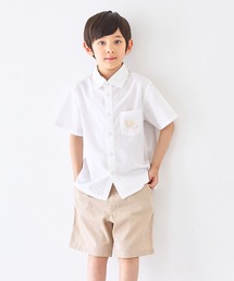 utremi（ユトレミ）の「【ベビー/キッズ】シャツ＆パンツ（蝶ネクタイ付）綿100％（セットアップ）」