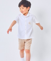 utremi（ユトレミ）の「【 綿100％ 】蝶ネクタイ付きシャツ＆パンツ（ベビー/キッズ 90～140cm）（セットアップ）」