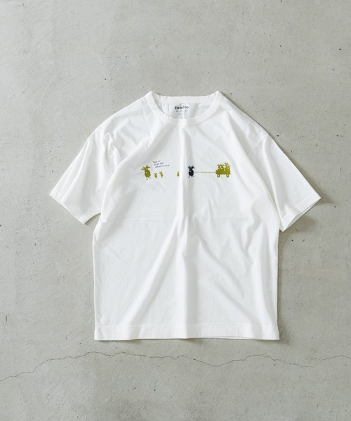 quadro(クオドロ)の「30/1度詰天竺プリントクルーT(Tシャツ/カットソー・メンズ・その他19/その他1/その他2/その他3/その他5/その他11/その他4/その他12/その他6/その他14/その他17/その他18/その他7/その他15/その他9/その他13/その他10/その他8/その他16・LARGE/MEDIUM)」の3枚目の写真