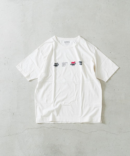quadro(クオドロ)の「30/1度詰天竺プリントクルーT(Tシャツ/カットソー・メンズ・その他19/その他1/その他2/その他3/その他5/その他11/その他4/その他12/その他6/その他14/その他17/その他18/その他7/その他15/その他9/その他13/その他10/その他8/その他16・LARGE/MEDIUM)」の5枚目の写真