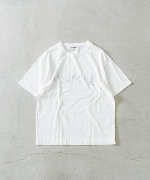 quadro(クオドロ)の「30/1度詰天竺プリントクルーT(Tシャツ/カットソー・メンズ・その他19/その他1/その他2/その他3/その他5/その他11/その他4/その他12/その他6/その他14/その他17/その他18/その他7/その他15/その他9/その他13/その他10/その他8/その他16・LARGE/MEDIUM)」の12枚目の写真