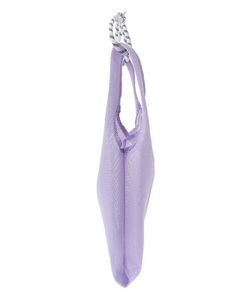 AMERICAN HOLIC（アメリカンホリック）の「ロープ付メッシュトートバッグ（トートバッグ・レディース・ブラック/サックスブルー/ピンク/ラベンダー/アイボリー・FREE）」の20枚目の写真