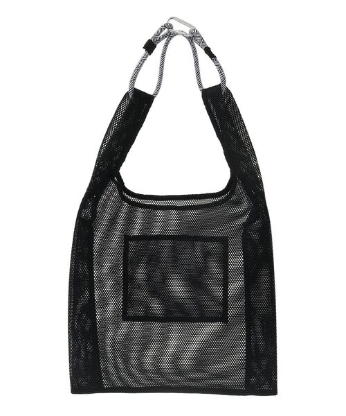 AMERICAN HOLIC（アメリカンホリック）の「ロープ付メッシュトートバッグ（トートバッグ・レディース・ブラック/サックスブルー/ピンク/ラベンダー/アイボリー・FREE）」の11枚目の写真