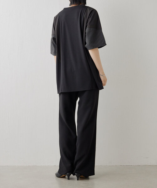セール】ショルダー切替Tシャツ【SUM1 STYLE（スミ スタイル