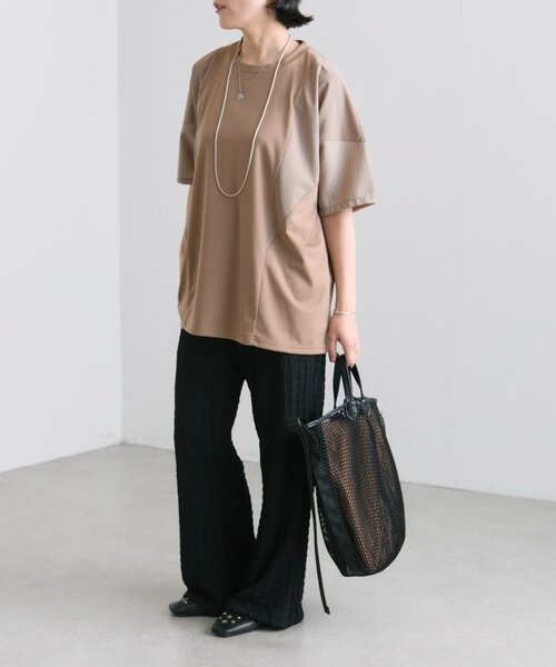 セール】ショルダー切替Tシャツ【SUM1 STYLE（スミ スタイル