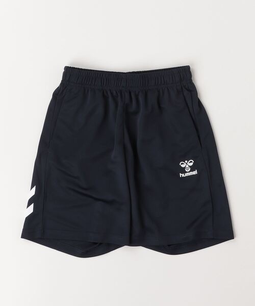 hummel(ヒュンメル)の「ヒュンメル hummel ジュニアニットハーフパンツ(その他パンツ・キッズ・ブラック/ネイビー・120cm/130cm/140cm/150cm/160cm)」の1枚目の写真