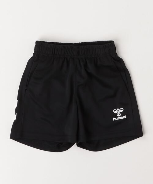 hummel(ヒュンメル)の「ヒュンメル hummel ジュニアニットハーフパンツ(その他パンツ・キッズ・ブラック/ネイビー・120cm/130cm/140cm/150cm/160cm)」の2枚目の写真