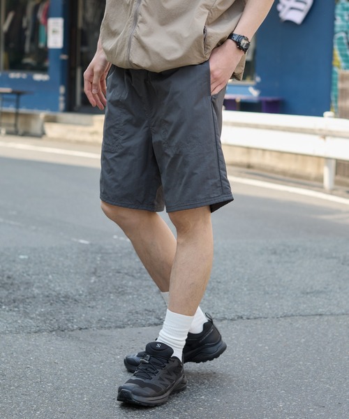 WEGO(ウィゴー)の「WEGO/ナイロンイージーショーツ(カーゴパンツ・メンズ・オリーブ/ブラック/ダークグレー・SMALL/MEDIUM/LARGE)」の3枚目の写真