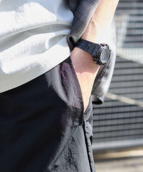 WEGO(ウィゴー)の「WEGO/ナイロンイージーショーツ(カーゴパンツ・メンズ・オリーブ/ブラック/ダークグレー・SMALL/MEDIUM/LARGE)」の7枚目の写真